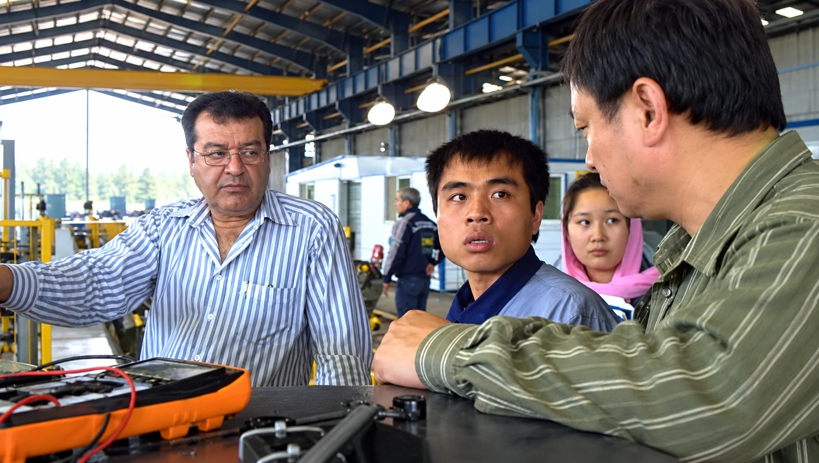 Technical review during trial production