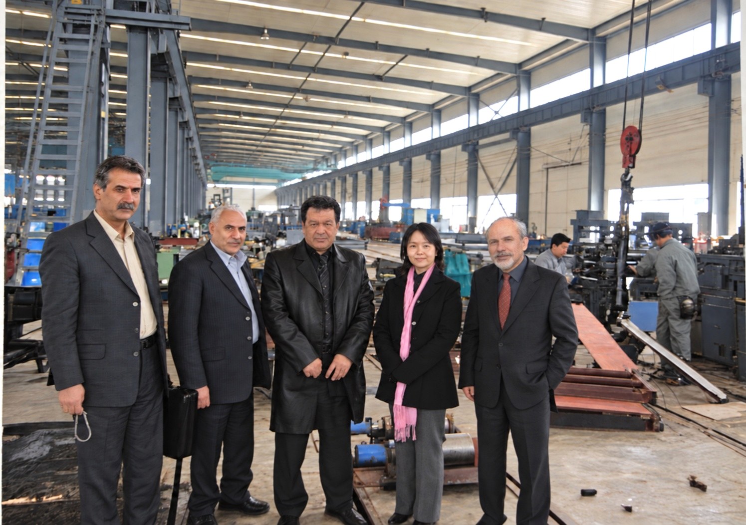 بازدید هیئت ایرانی از کارخانه Dalian Field برای توانمندسنجی سازنده